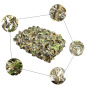 Outdoor 3D Punching Flower Lightweight Noise-Cancelling Sunshade Camouflage Net Camouflage Net